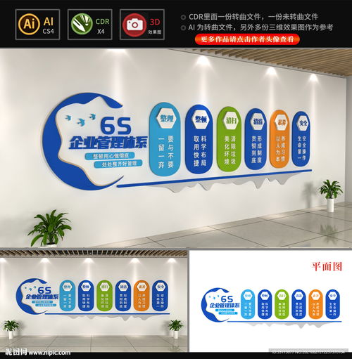 企業管理體系文化墻設計——以容業科技為例的室內廣告設計實踐